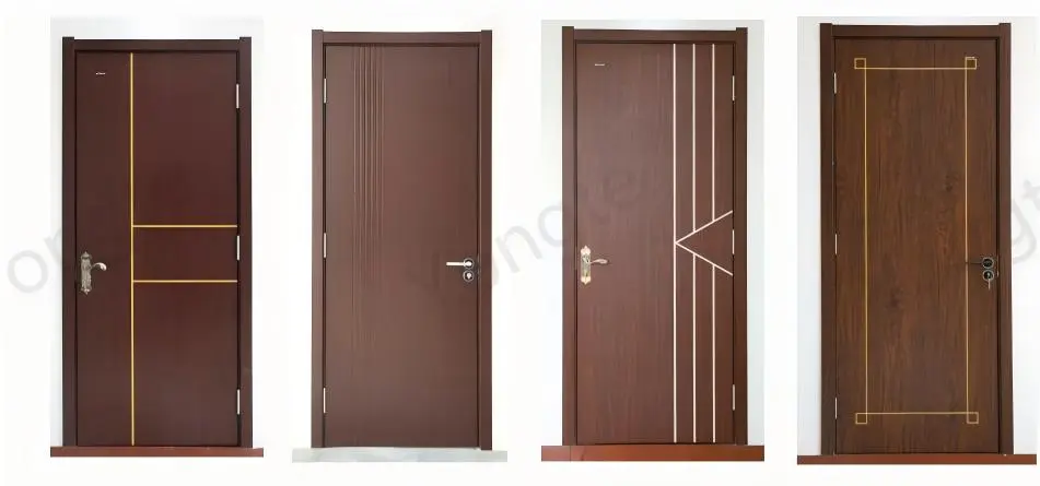 Welche Oberflächenbehandlung kann für WPC-Türen angewendet werden?