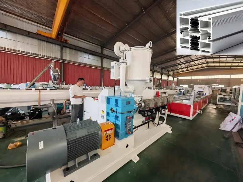 ABS-Fenster-Tür-Profilmaschine