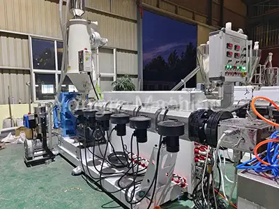 Pe Profile Extrusion Line
