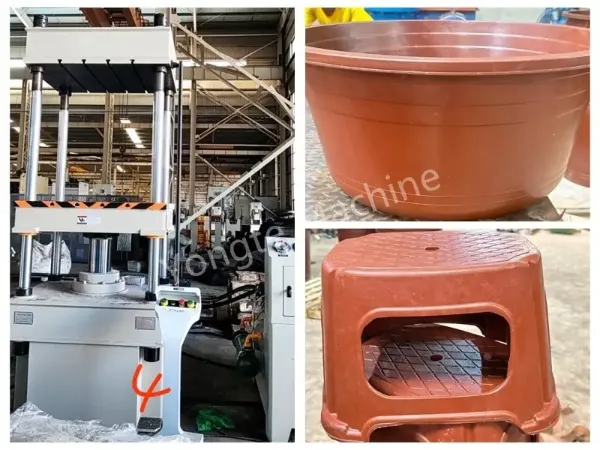 Kunststoffformmaschine für afrikanische Kunden – Lösung für das Recycling und die Wiederverwendung von Kunststoffabfällen