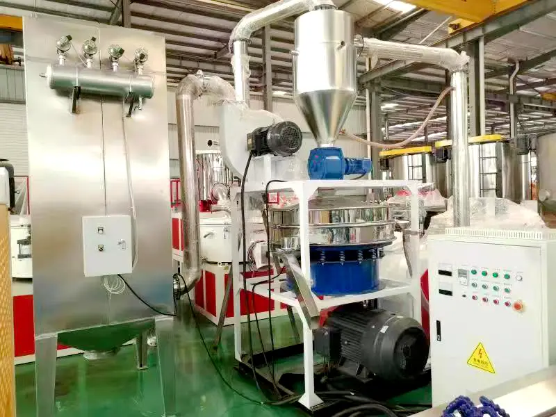 PVC-Zerkleinerungs- und Schleifmaschine